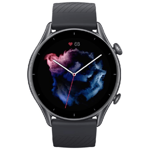 Amazfit GTR 3 Pro 3,68 cm (1.45") AMOLED 46 mm Digitale 480 x 480 Pixel Touch screen Nero Wi-Fi GPS (satellitare)