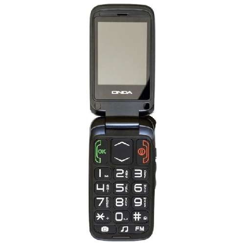 Onda-Felice--61-cm--2.4--Nero-Telefono-per-anziani