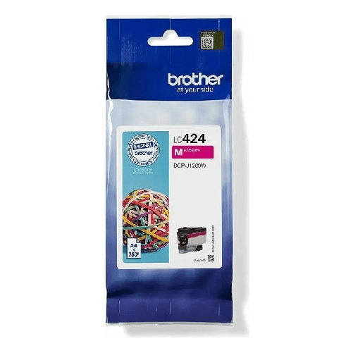 Brother-LC-424M-cartuccia-d-inchiostro-1-pz-Originale-Magenta