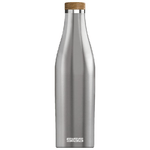 SIGG Meridian Brushed Uso quotidiano 500 ml Bamboo, Acciaio inossidabile Acciaio spazzolato