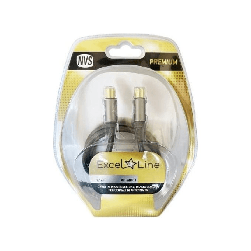 nuovaVideosuono-XCLANT01-cavo-coassiale-1-m-IEC-Nero