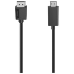 Hama 00200712 cavo e adattatore video 1,5 m DisplayPort HDMI Nero