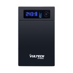 Vultech UPS1400VA-LFP Ups 1400va lfp Line Interactive con Schermo Led Batteria Litio Ferro Fosfato Lifepo4