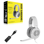 Corsair-HS55-SURROUND-Auricolare-Cablato-Portatile-Giocare-Bianco