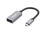 Equip-133493-cavo-e-adattatore-video-015-m-USB-tipo-C-DisplayPort-Nero-Grigio