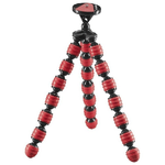 Cullmann Alpha 380 mobil treppiede Smartphone/fotocamera di azione 3 gamba/gambe Nero, Rosso