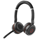 Jabra-Evolve-75-Auricolare-Con-cavo-e-senza-cavo-A-Padiglione-Musica-e-Chiamate-Bluetooth-Base-di-ricarica-Nero