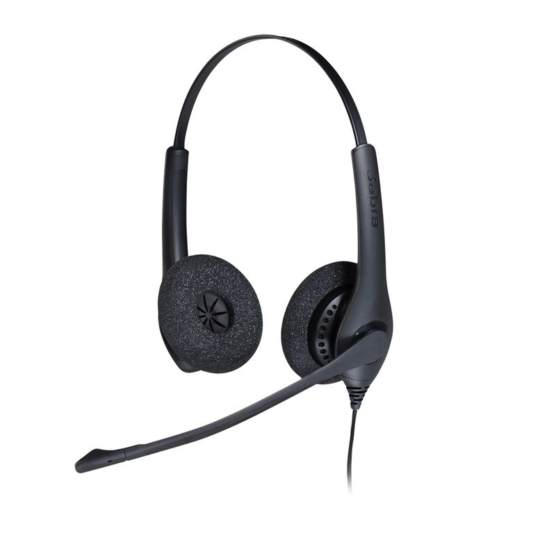 Jabra-Biz-1500-Duo-QD-Auricolare-Cablato-A-Padiglione-Ufficio-Bluetooth-Nero