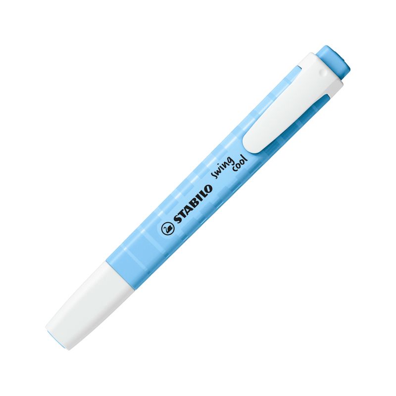 STABILO-swing-cool-Pastel-evidenziatore-1-pz-Punta-smussata-Blu