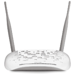 TP-Link TD-W8961N router wireless Fast Ethernet Banda singola (2.4 GHz) Grigio, Bianco