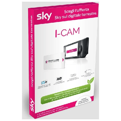 Sky-I-CAM-HD-Ricondizionata-con-Garanzia-12-mesi-Inclusa-Tessera-PAY-TV-per-digitale-terrestre