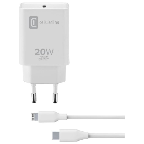 Cellularline-USB-C-Charger-Kit-20W---USB-C-to-Lightning---iPhone-8-or-later