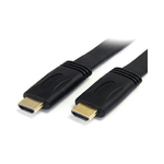 StarTech.com Cavo HDMI ad alta velocità da 5 m - Cavo piatto Ultra HD 4k x 2k con Ethernet - HDMI - M/M