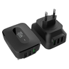 itek-ITSCW3U25-Caricabatterie-per-dispositivi-mobili-Universale-Nero-AC-Ricarica-rapida-Interno