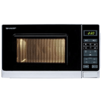 Sharp Home Appliances R-242INW forno a microonde Superficie piana Solo microonde 20 L 800 W Argento