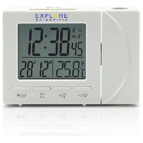 Explore-Scientific-RDP1001WHT-sveglia-Sveglia-digitale-Bianco