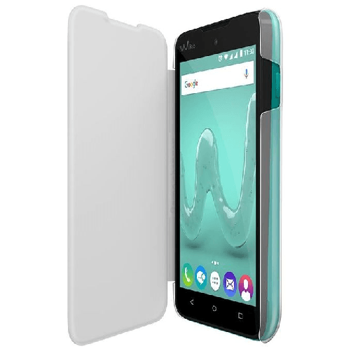 Wiko-Game-Changer-SUNNY-custodia-per-cellulare-Custodia-a-libro-Bianco