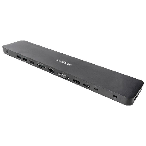 Mediacom-M-DOCKTPCP-replicatore-di-porte-e-docking-station-per-laptop-Cablato-USB-3.2-Gen-1--3.1-Gen-1--Type-C-Nero