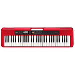 Casio CT-S200 tastiera MIDI 61 chiavi USB Rosso, Bianco