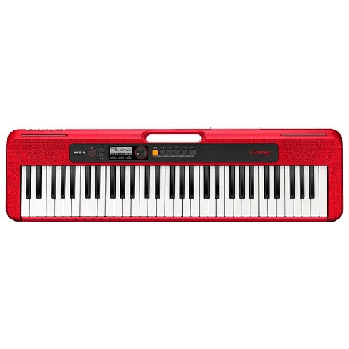 Casio-CT-S200-tastiera-MIDI-61-chiavi-USB-Rosso-Bianco