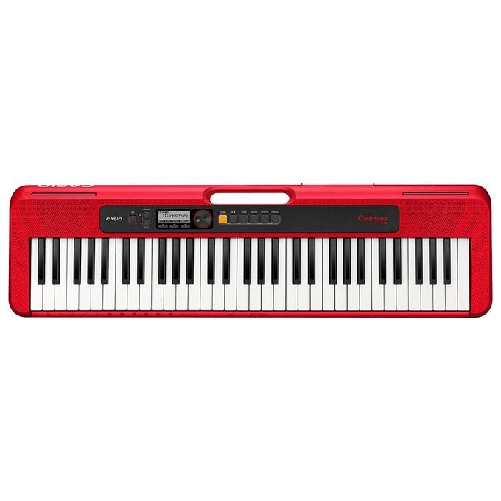 Casio-CT-S200-tastiera-MIDI-61-chiavi-USB-Rosso-Bianco