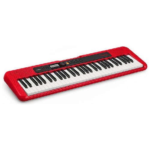 Casio-CT-S200-tastiera-MIDI-61-chiavi-USB-Rosso-Bianco