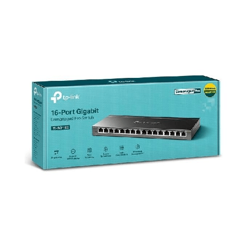 TP-Link-TL-SG116E-Non-gestito-L2-Gigabit-Ethernet--10-100-1000--Nero