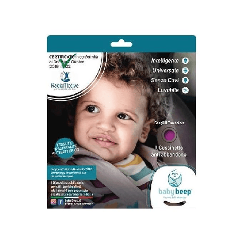 Baby-Beep-BBRC1-accessorio-per-seggiolini-auto-Dispositivo-smart-pad-antiabbandono-per-seggiolini