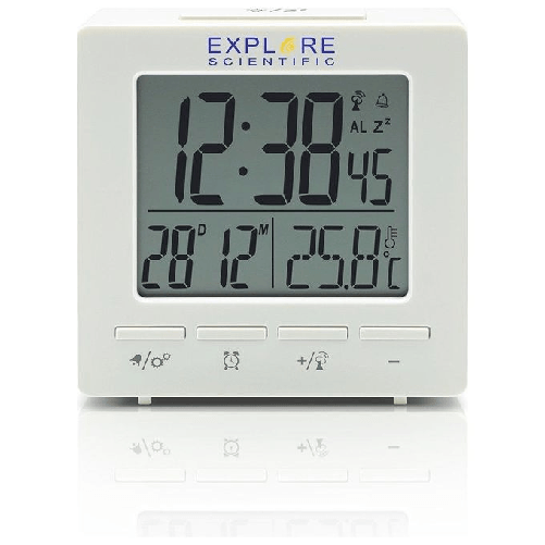 Explore-Scientific-RDC1005WHT-sveglia-Sveglia-digitale-Bianco