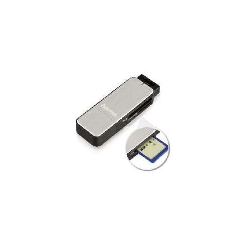 Hama-Lettore-USB-3.0-slim-micro-SD-micro-SDXC-micro-SDHC-MMC-SD-SDHCSDXC-corpo-in-metallo-UHS-1-grigio-blister