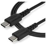 StarTech.com-Cavo-di-Ricarica-USB-C-da-2m---Resistente-Cavetto-USB-C-di-Ricarica-Veloce-e-Sync---USB-2.0-USB-Type-C---Rivestito-in-TPE-e-Fibra-Aramidica-M-M-60W-Nero-Samsung-Ipad-Pro--RUSB2AC2MB-