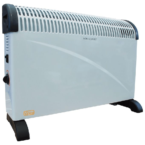 Vinco-70504-stufetta-elettrica-Interno-Nero-Grigio-2000-W-Stufa-elettrica-a-convezione