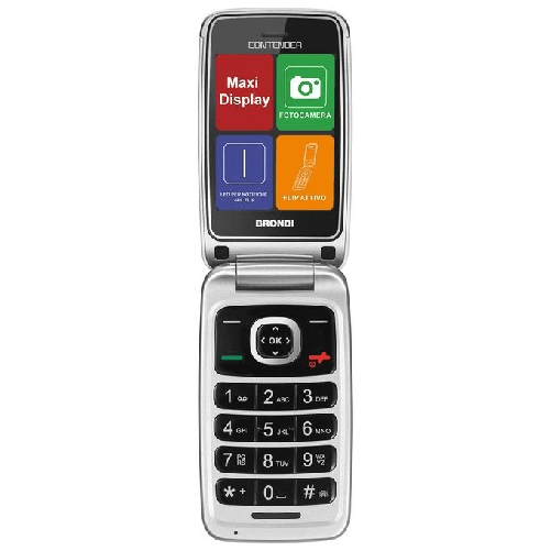 Brondi-Contender-762-cm--3--Bianco-Telefono-per-anziani