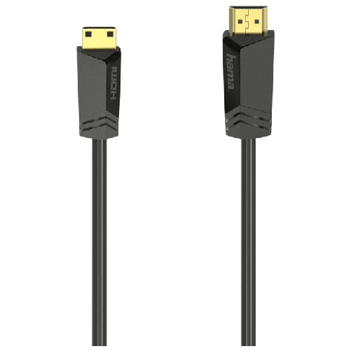 Hama-Cavo-HDMI-M-HDMI-C--mini--M-Hdmi-High-Speed-with-Ethernet-15-metriUltra-HD-4K-connettori-dorati