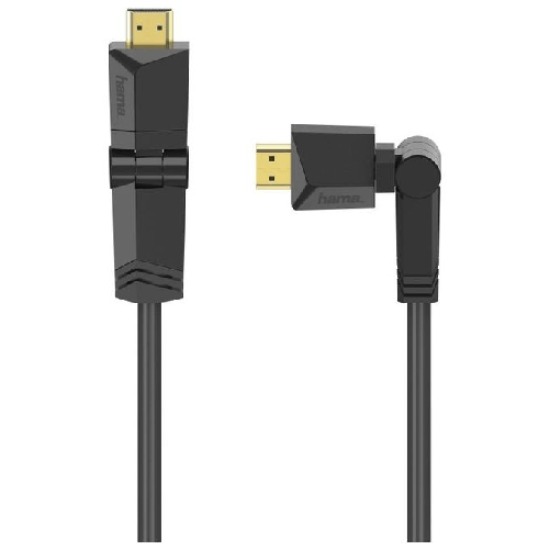 Hama-Cavo-HDMI-Ultra-HD-4K-High-Speed-with-Ethernet-15-metri-ruotabile-inclinabile-connettori-dorati