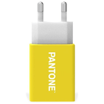 Pantone Celly PT-AC1USBY Caricabatterie per dispositivi mobili Universale Giallo AC Interno