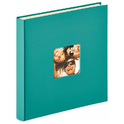 Walther-Fun-album-fotografico-e-portalistino-Verde-50-fogli-Rilegatura-all-inglese