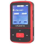 Majestic New Majestic BT-3284R MP3 Lettore MP3 Nero, Rosso