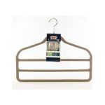 Domopak Living Appendiabiti con doppio porta pantaloni beige