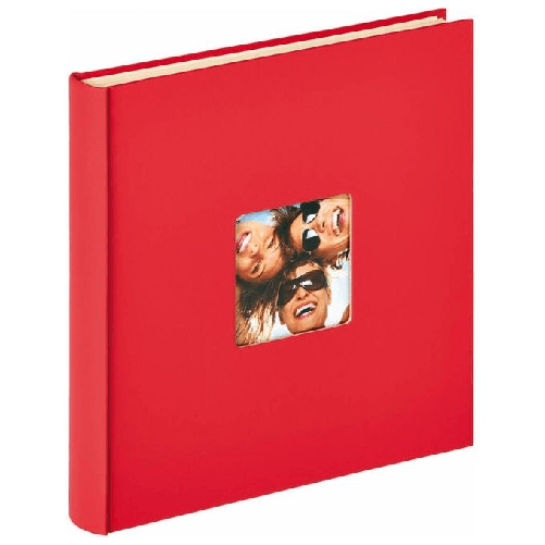 Walther-Design-Fun-album-fotografico-e-portalistino-Rosso-50-fogli-XL