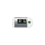 Bimar Medisana PM 100 monitor per il battito cardiaco Dito Argento, Bianco