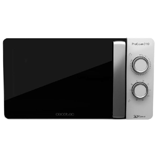 Cecotec-01523-forno-a-microonde-Superficie-piana-Microonde-combinato-20-L-700-W-Nero-Bianco