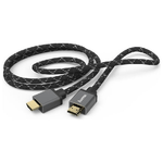 Hama-Cavo-HDMI-Ultra-HD-8K-High-Speed-with-Ethernet-3-metri-120-MHz-connettori-dorati-spine-in-metallo