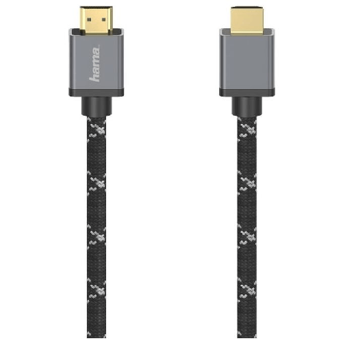 Hama-Cavo-HDMI-Ultra-HD-8K-High-Speed-with-Ethernet-3-metri-120-MHz-connettori-dorati-spine-in-metallo