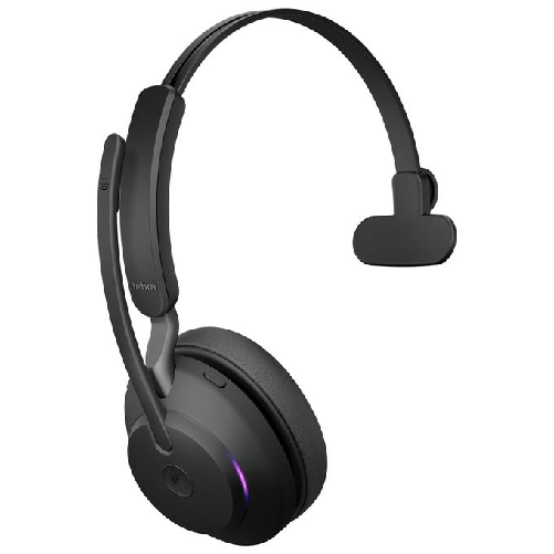 Jabra-Evolve2-65-MS-Mono-Auricolare-Wireless-A-Padiglione-Ufficio-USB-tipo-A-Bluetooth-Nero