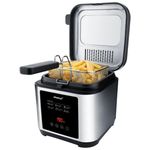 Steba DF 150 Friggitrice 1200W con Display Nero