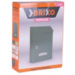 Brixo Brixo Cassetta Postale Popular Grigio C-Tetto