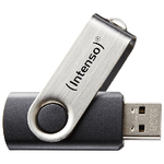 Intenso Basic Line unità flash USB 32 GB USB tipo A 2.0 Nero, Argento