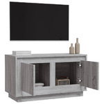 vidaXL Mobile Porta TV Grigio Sonoma 80x35x45 cm in Legno ingegnerizzato