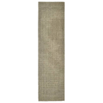 vidaXL Tappeto in Sisal Naturale 66 x 250 cm Tortora